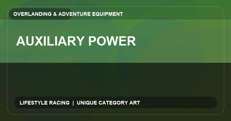 Auxiliary Power